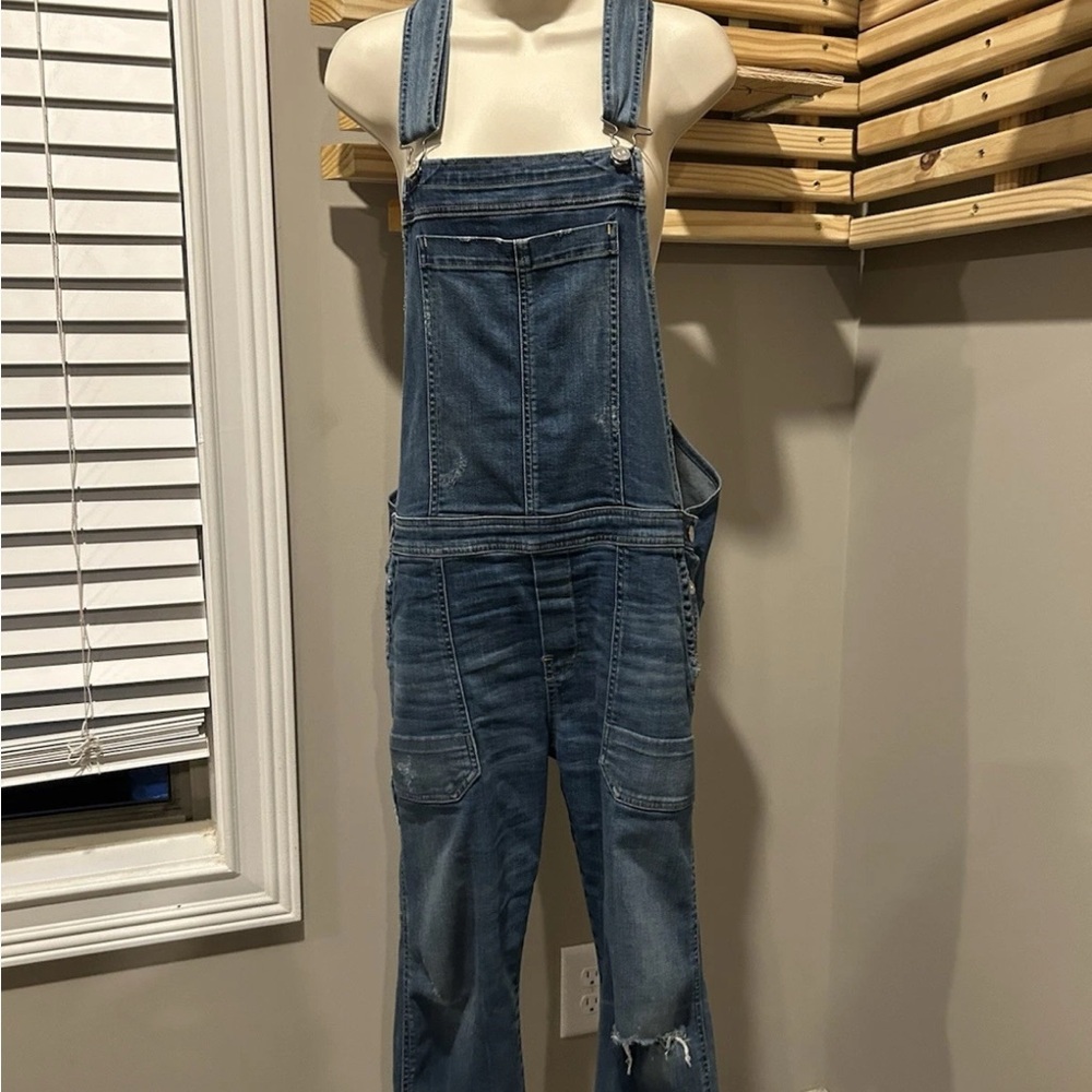 Citizens Of Humanity Blue Denim Overalls